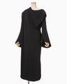 Double Jersey Asymmetric Dress - black