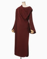 Double Jersey Asymmetric Dress - bordeaux