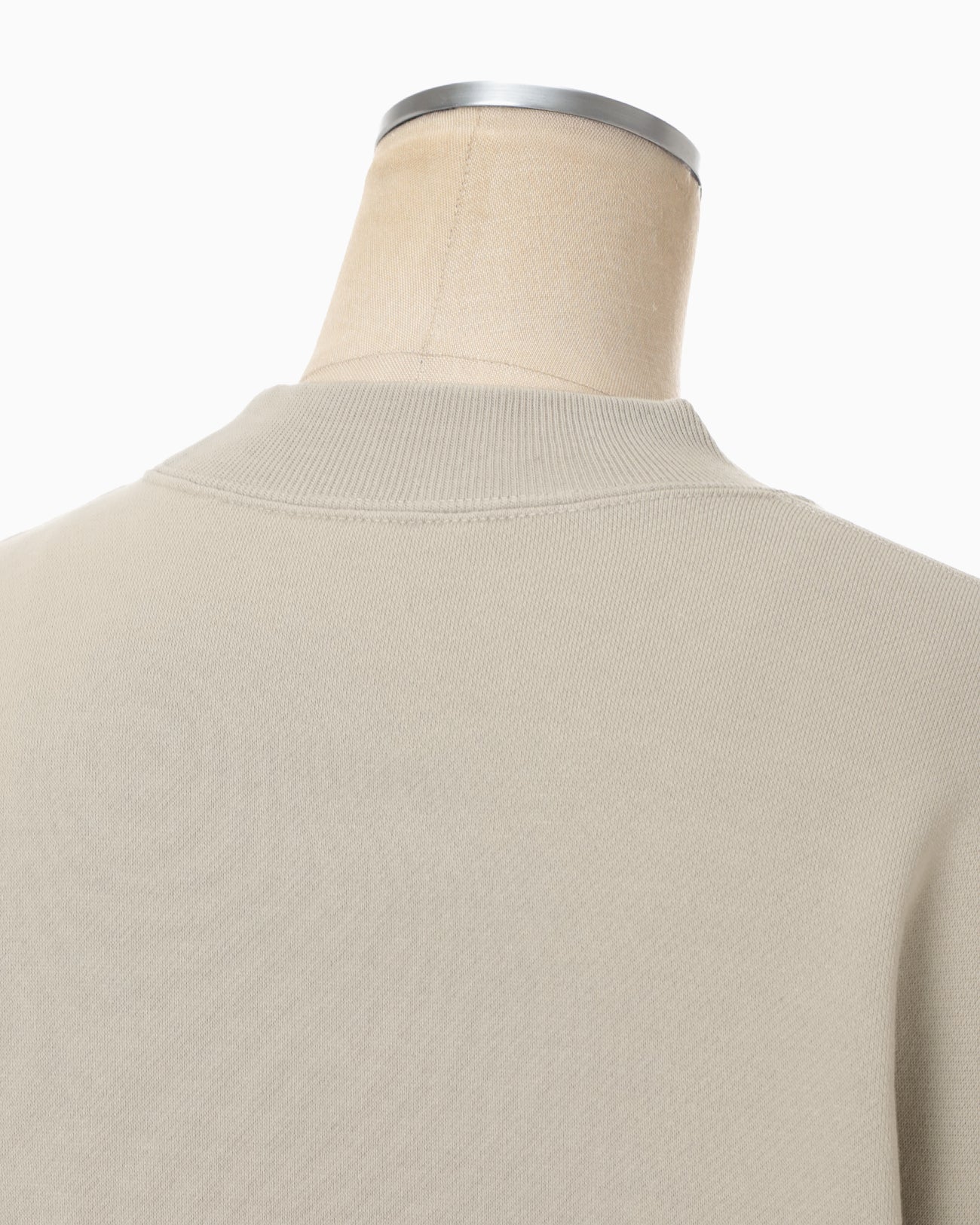 Floral Motif Embroidered Sweatshirts - beige