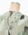 Marble Print Jersey Short Sleeve Top - green