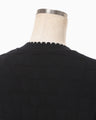 Links Stitch Knitted Cardigan - black