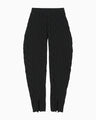 Links Stitch Knitted Trousers - black