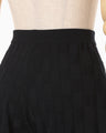 Links Stitch Knitted Trousers - black