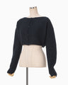 Silk Knited Cardigan - navy