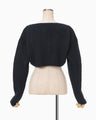 Silk Knited Cardigan - navy