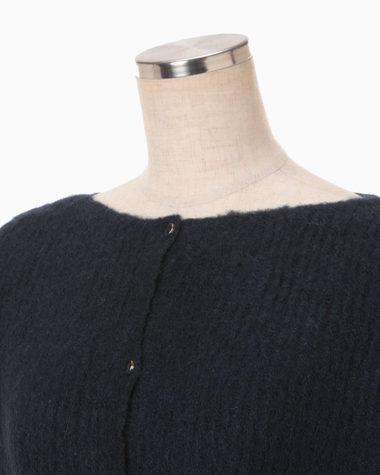 Silk Knited Cardigan - navy