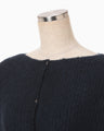 Silk Knited Cardigan - navy