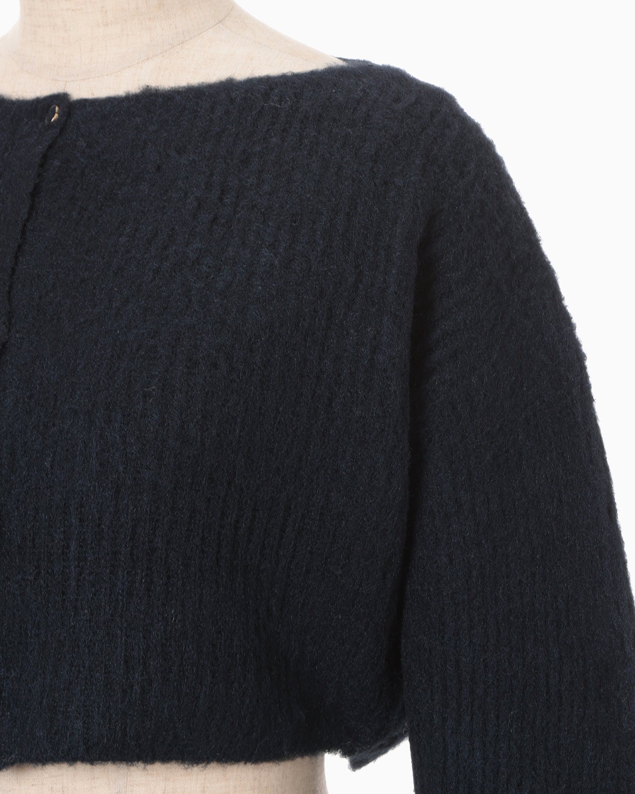 Silk Knited Cardigan - navy