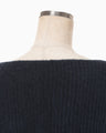 Silk Knited Cardigan - navy