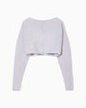 Silk Knited Cardigan - purple