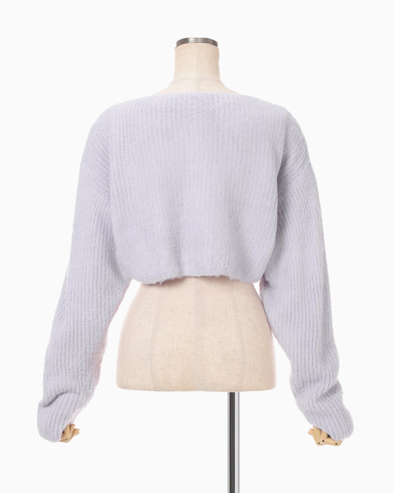 Silk Knited Cardigan - purple