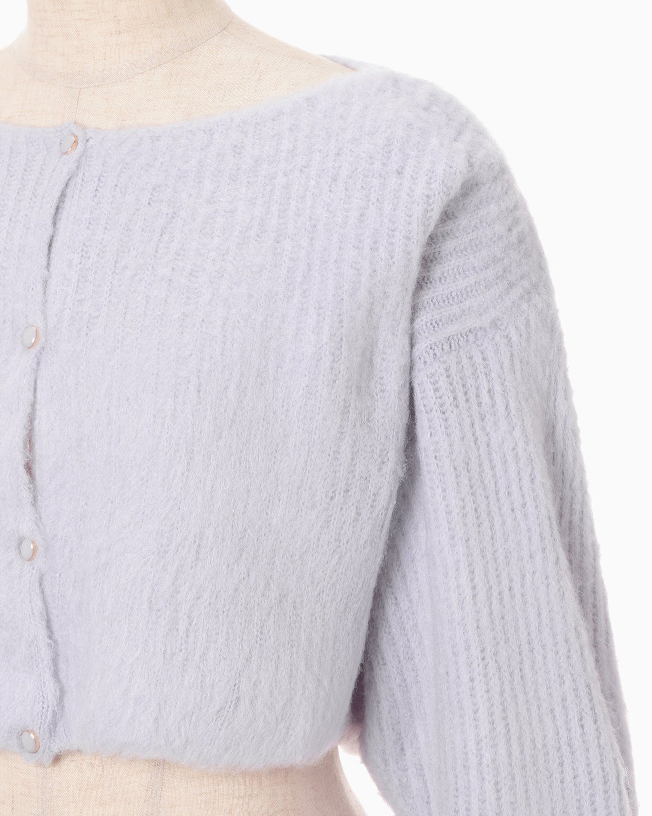 Silk Knited Cardigan - purple
