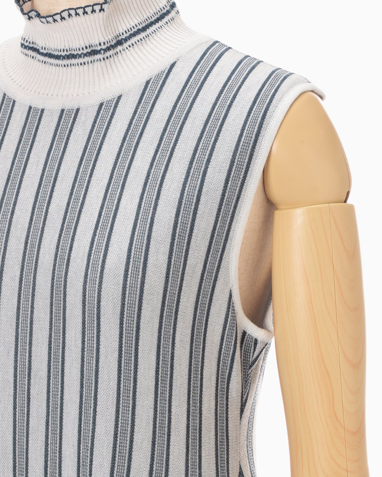 Asymmetric Knitted Volume Dress - grey