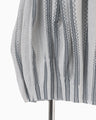 Asymmetric Knitted Volume Dress - grey