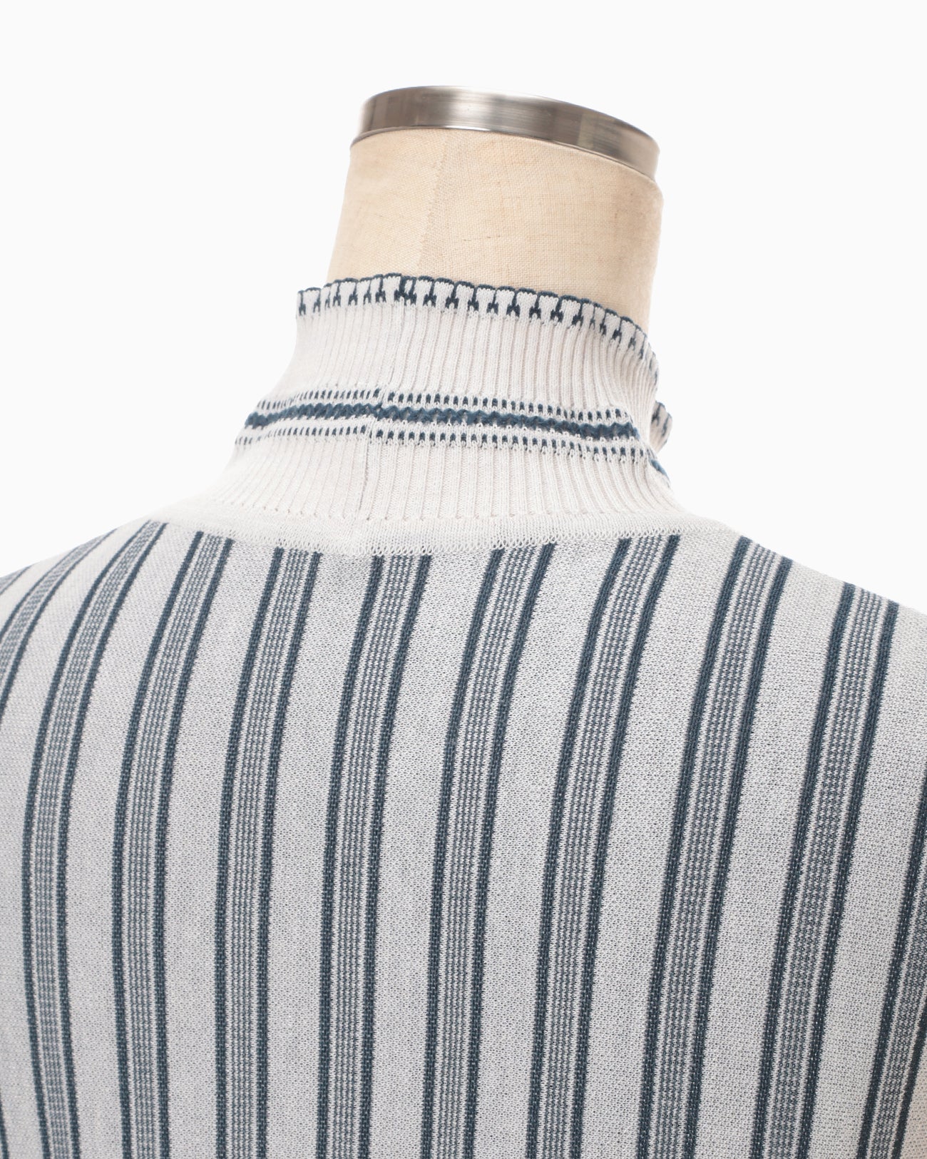 Asymmetric Knitted Volume Dress - grey