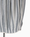 Asymmetric Knitted Volume Skirt - grey