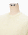 Fur Knitted Dress - white