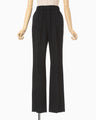 Wool Venetian Trousers - black