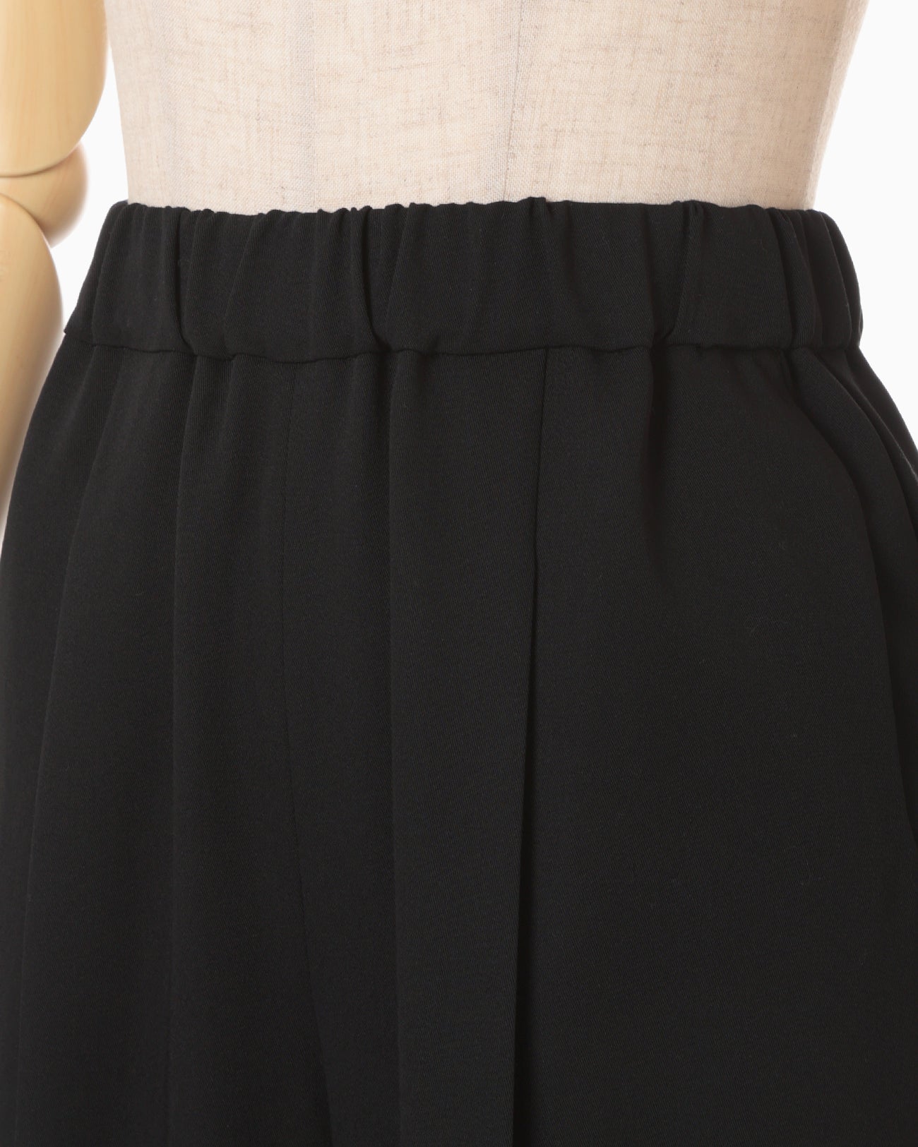 Wool Venetian Trousers - black