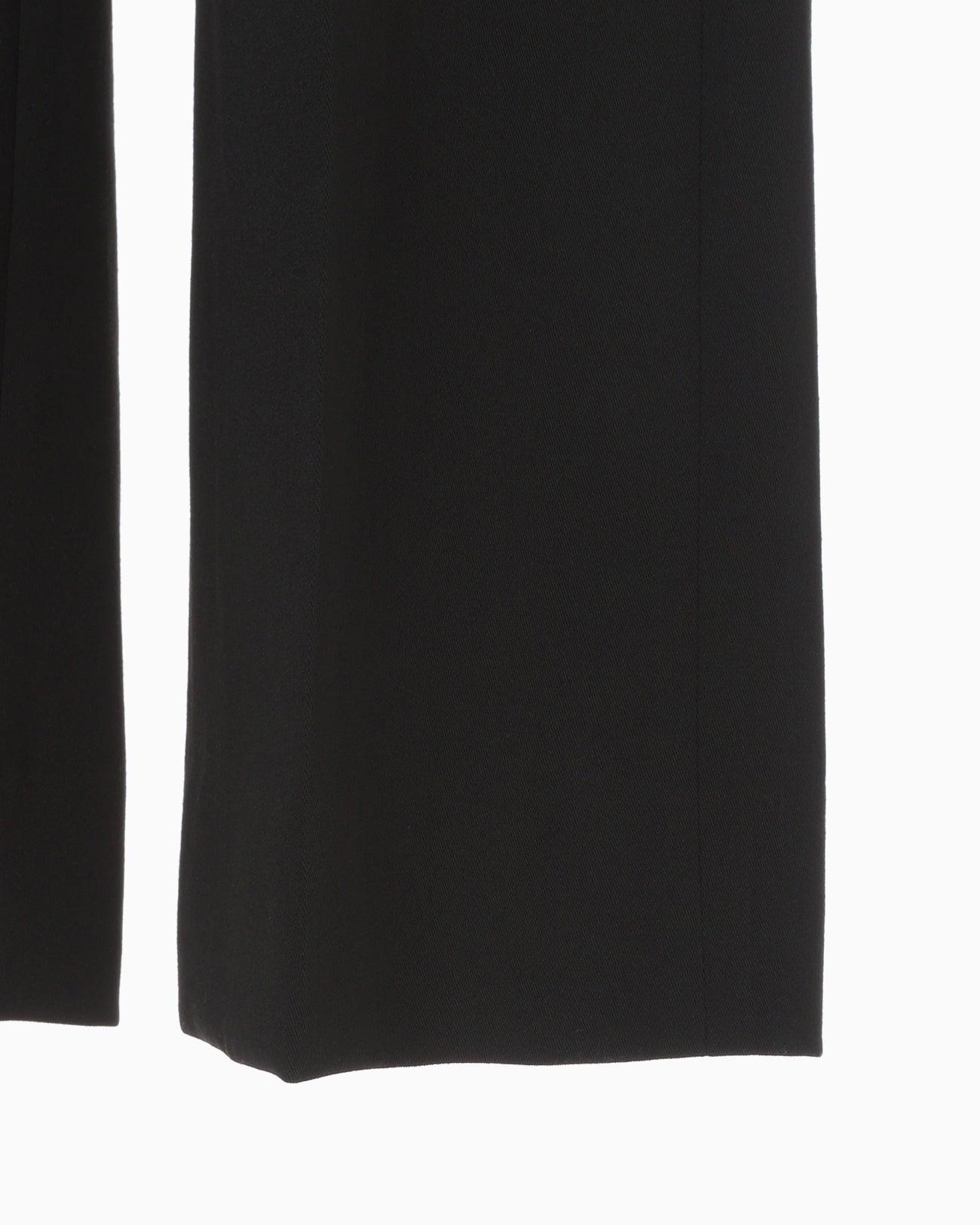 Wool Venetian Trousers - black