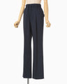 Wool Venetian Trousers - navy