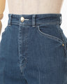 Stretch Straight Cut Jeans - blue