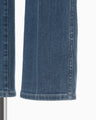 Stretch Straight Cut Jeans - blue
