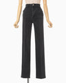 Stretch Straight Cut Jeans - grey