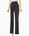 Stretch Straight Cut Jeans - grey