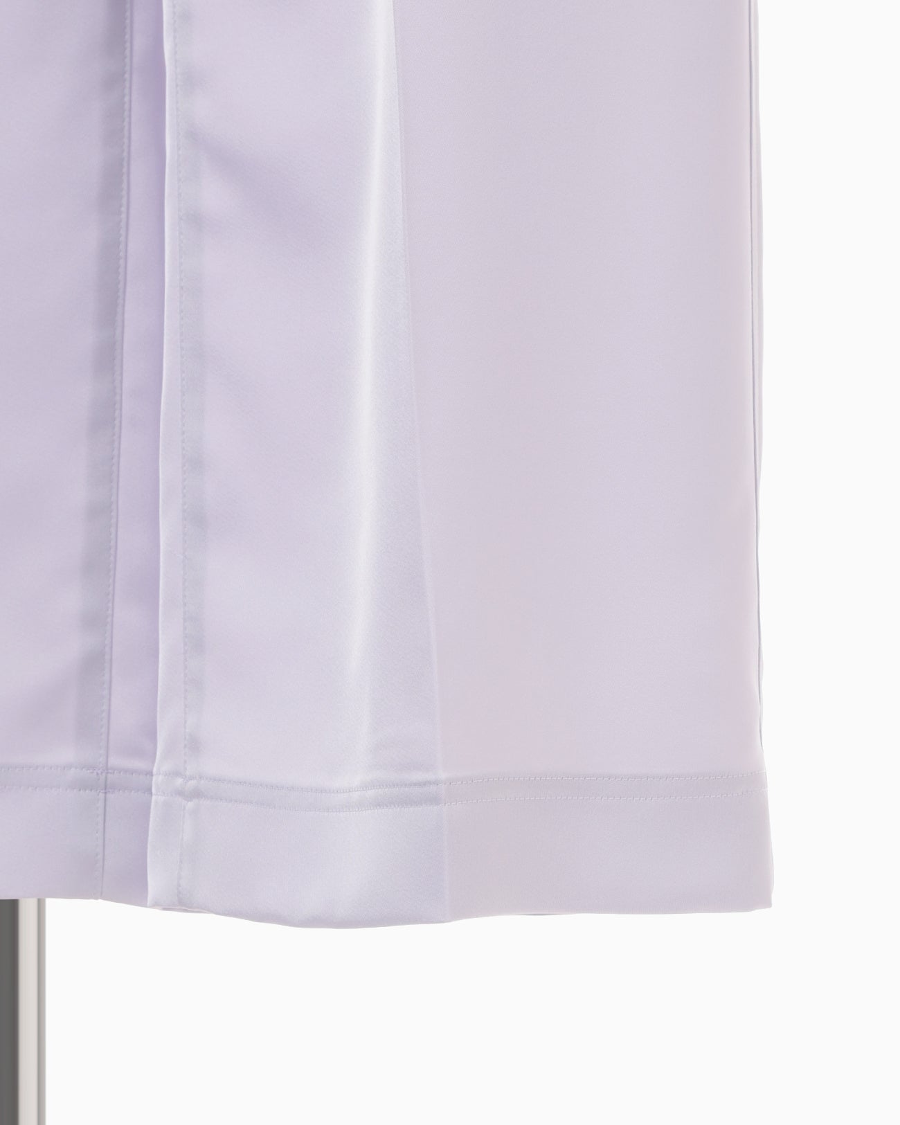 Triacetate Satin High Waisted Cargo Trousers - purple
