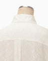 Floral Jacquard Shirt - ecru