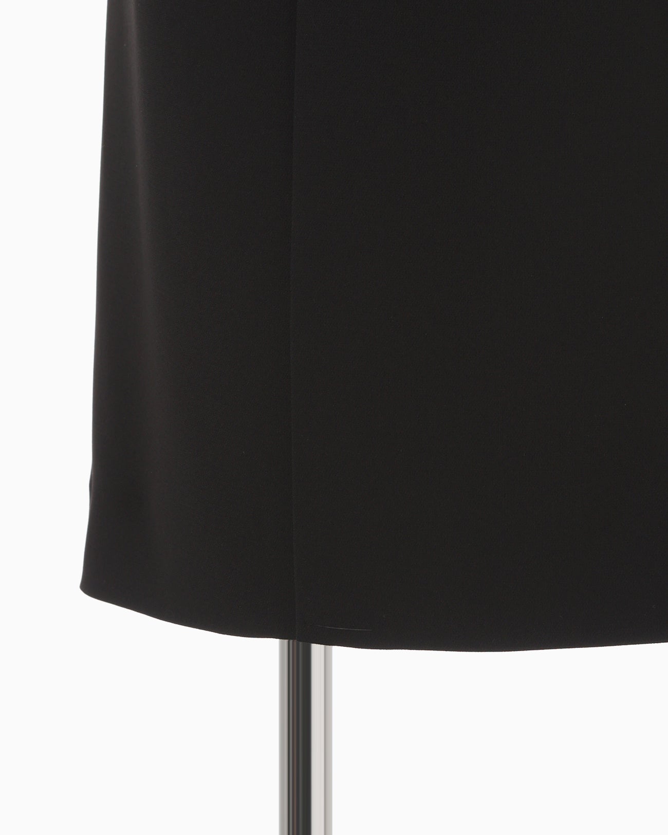 Acetate Polyester High Waisted Skirt - black - Mame Kurogouchi