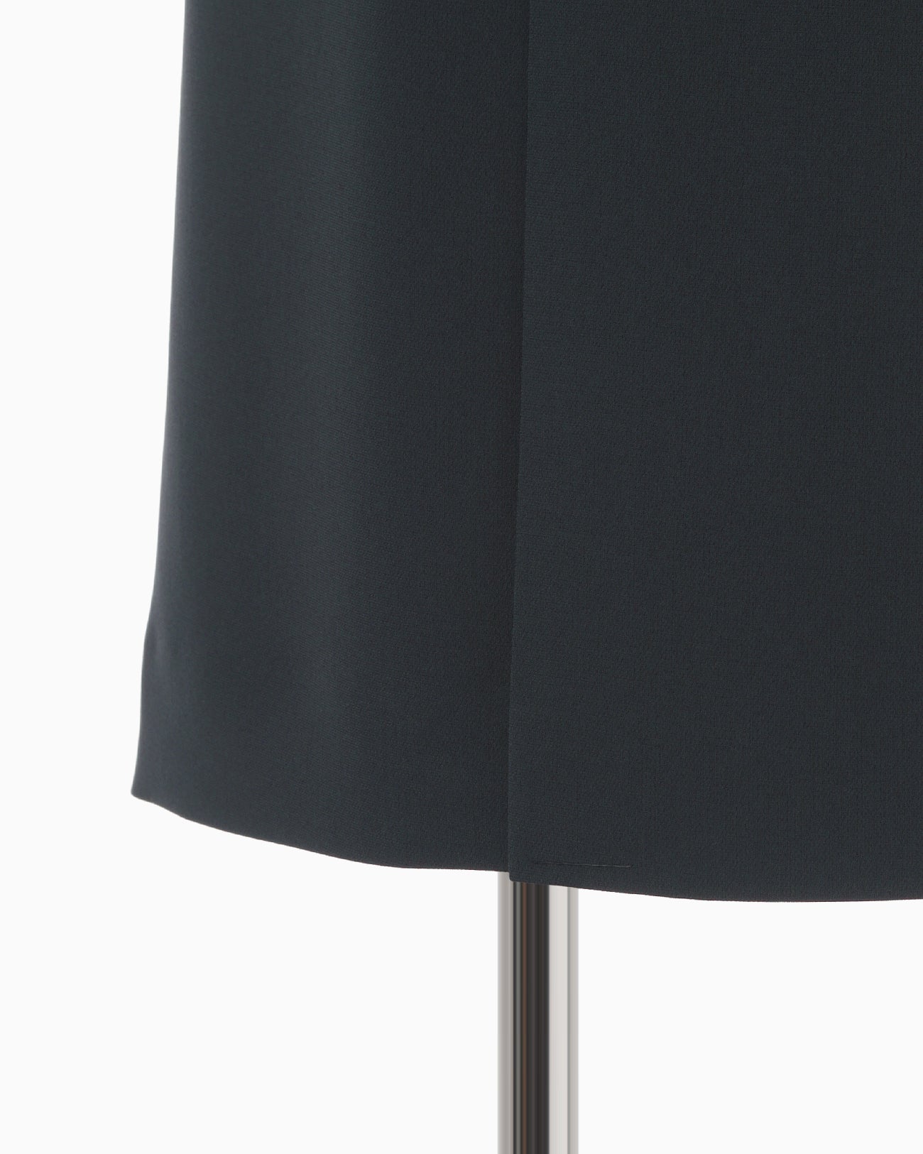 Acetate Polyester High Waisted Skirt - navy - Mame Kurogouchi