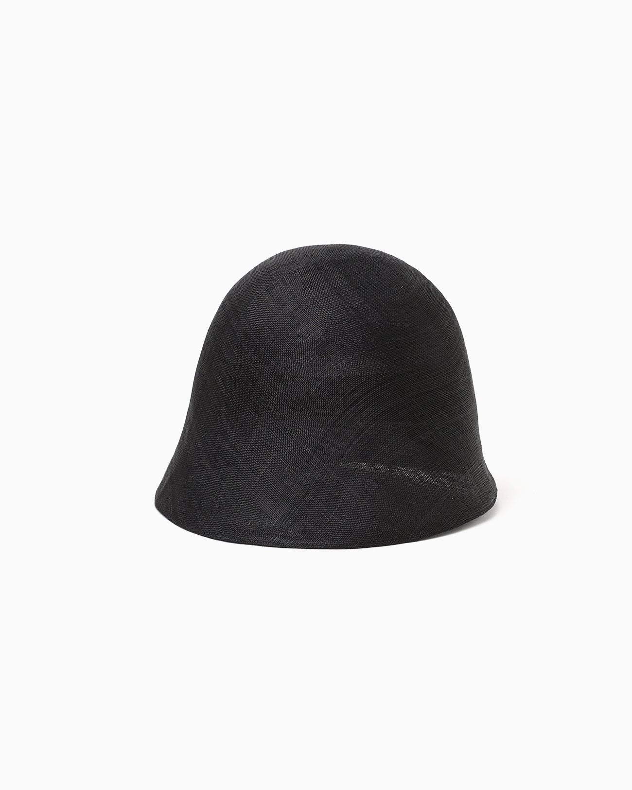 Sinamay Crochet Hat - black