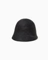 Sinamay Crochet Hat - black