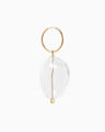 Handcrafted Glass Pierce - clear