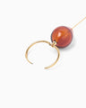 Handcrafted Glass Pierce - brown