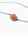 Handcrafted Glass Necklace - clear