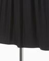 Micro Pleats Volume Dress - black