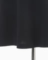 Triacetate Polyester Georgette Short Sleeve Dress - navy