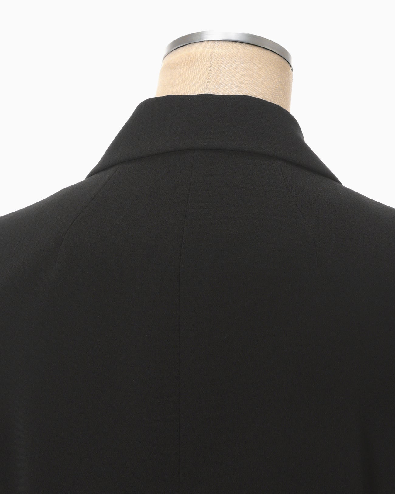 Acetate Polyester Suit Jacket - black