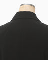 Acetate Polyester Suit Jacket - black