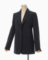 Acetate Polyester Suit Jacket - navy