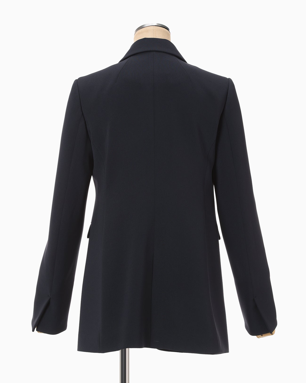 Acetate Polyester Suit Jacket - navy