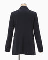 Acetate Polyester Suit Jacket - navy