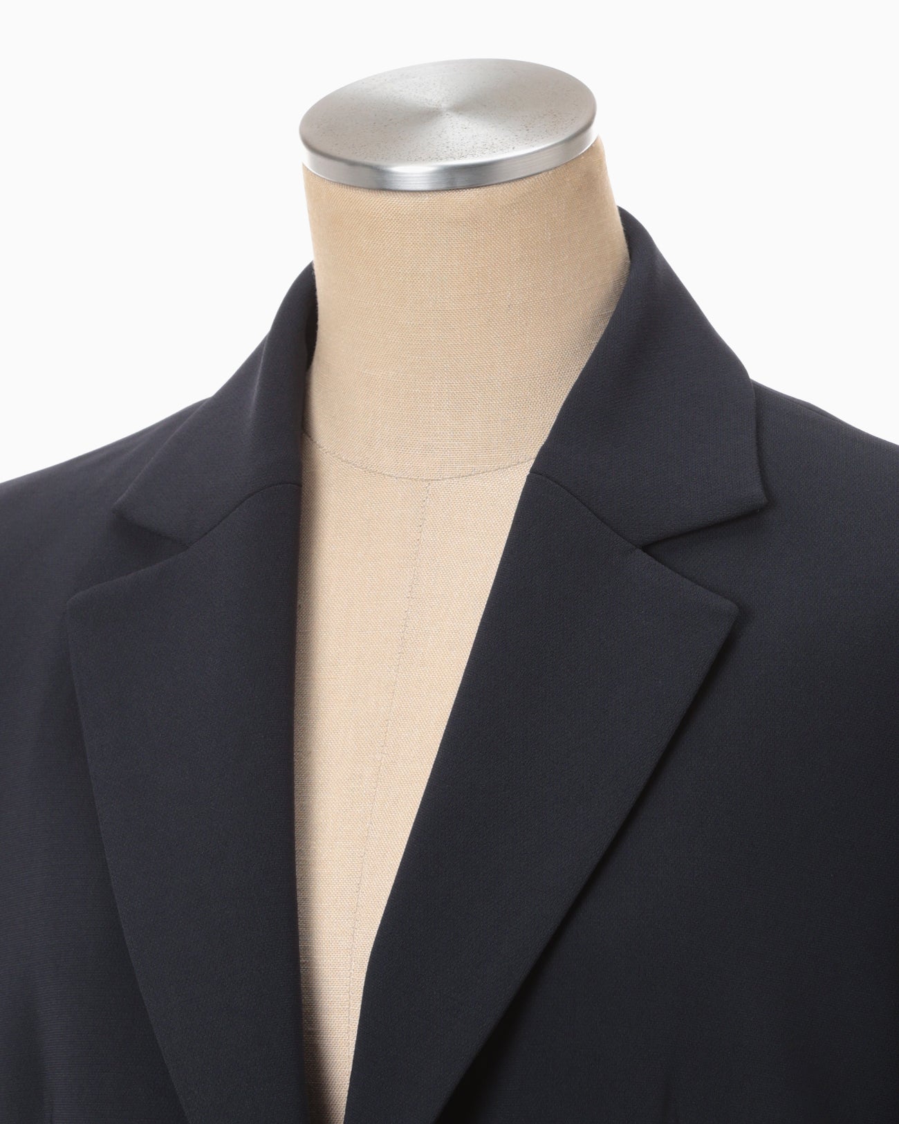 Acetate Polyester Suit Jacket - navy