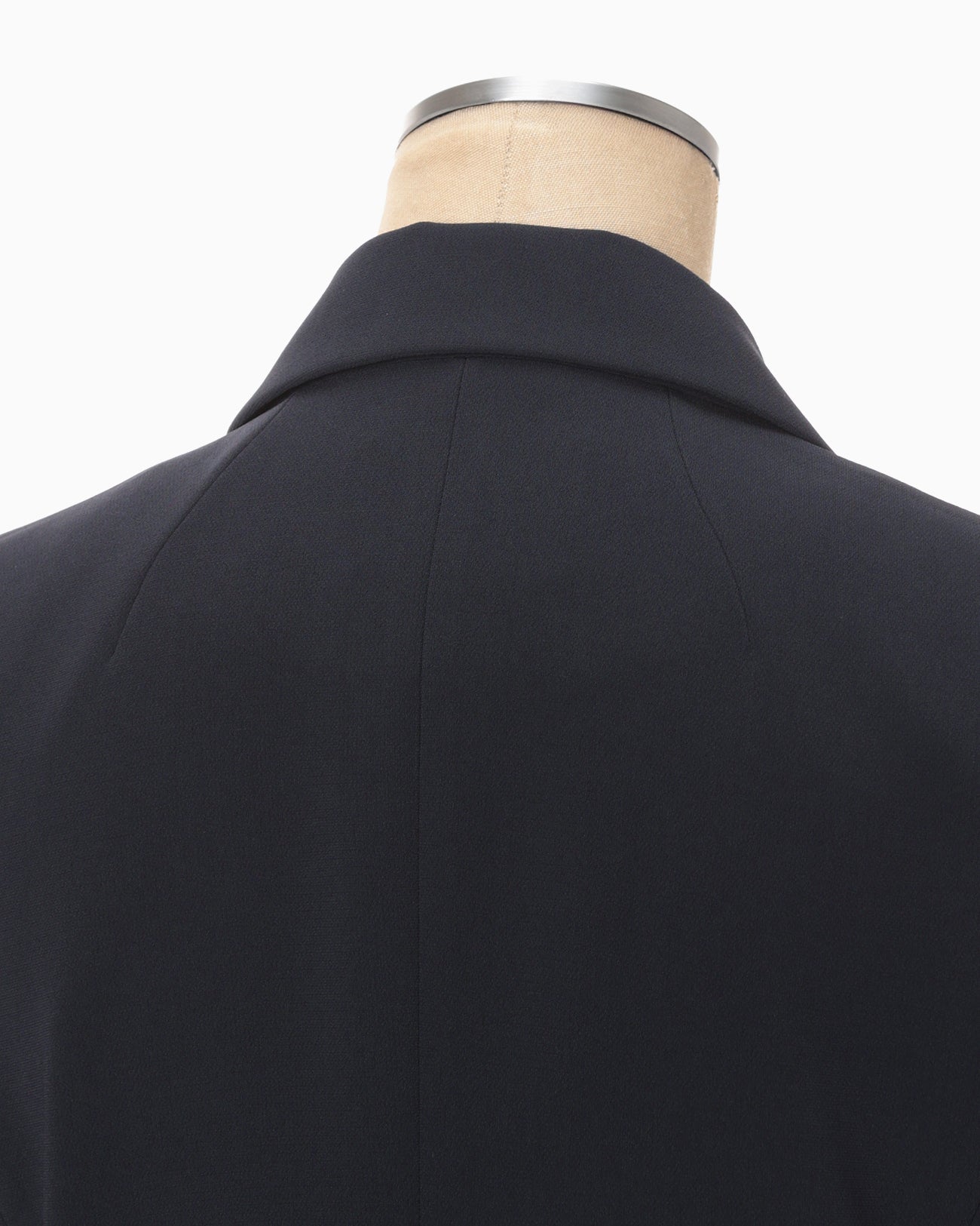 Acetate Polyester Suit Jacket - navy