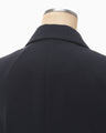 Acetate Polyester Suit Jacket - navy