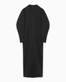Cotton Jersey I-Line Dress - black