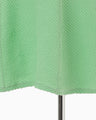Shirring Jersey Jacquard Flare Skirt - light green